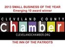 Our Chamber of Commerce top 10 award logo.