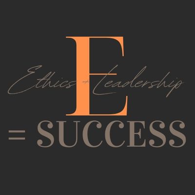 A graphic that showcases the letter E in large font over the word success.