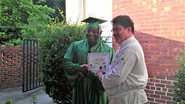 Many of our thousands of students elect to graduate in cap and gown.