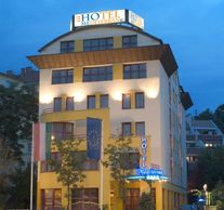 Hotel Mediterran on the blue Danube in Budapest, Hungary.