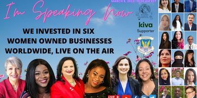 The show I'm Speaking Now is shown in a graphic with six lady hosts.