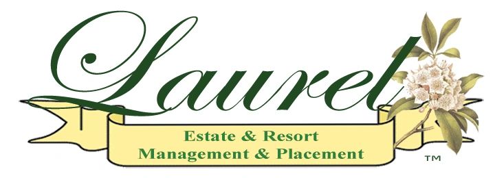 The logo of Laurel Estate & Resort Management & Placement Agency.