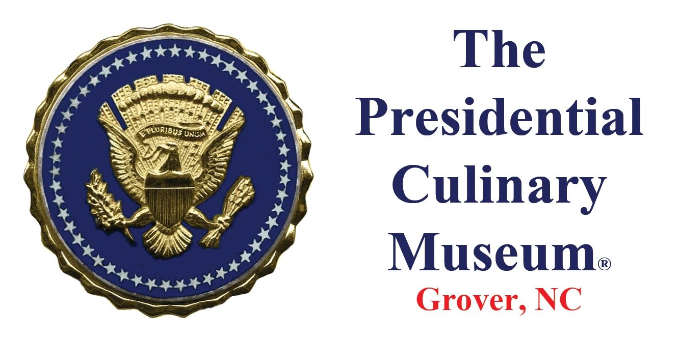 The seal and sign of the US Presidential Culinary Museum.