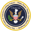The United Tastes of America Cooking School logo featuring Chefs Mongiello, Mongiello, and Mongiello