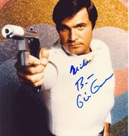 A photo of Gil Gerard as Buck Rogers.