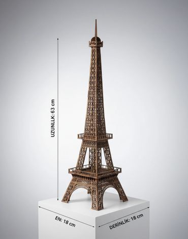 eyfel kulesi ebat ahşap işleme