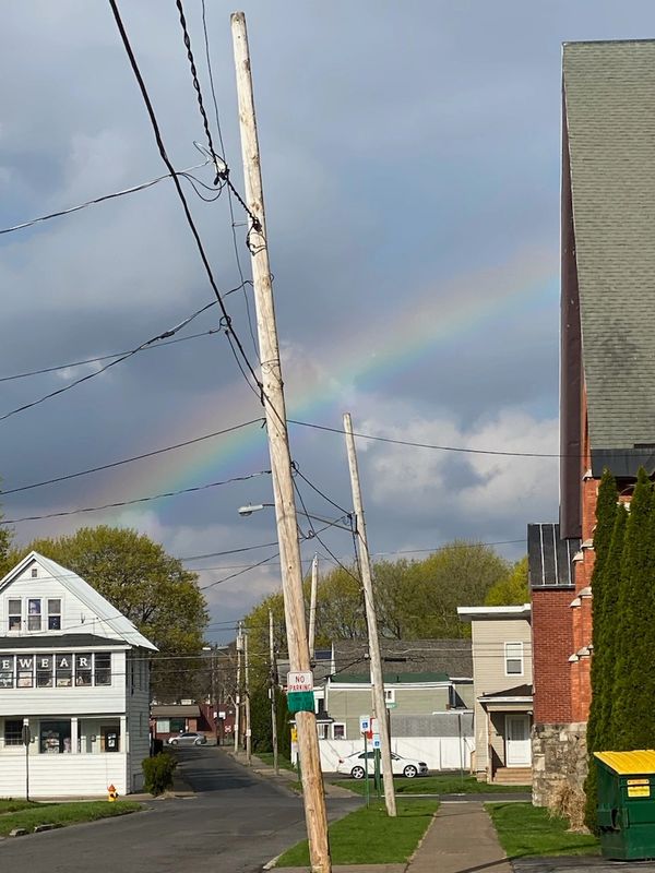 a rainbow in Herkimer NY