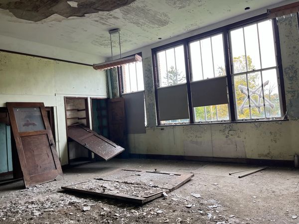 Room inside the building, 1st floor.