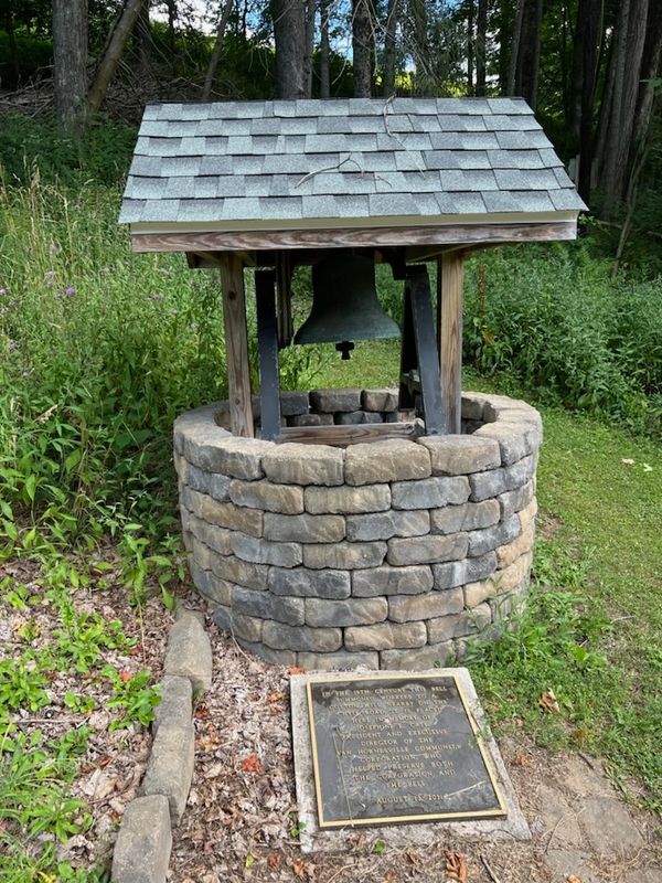 Van Hornesville Historic Bell, commemorated August 2011