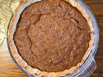 Best Chocolate Pecan Pie © Kate Young 2022