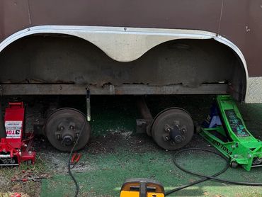 Trailer frame rail replacment