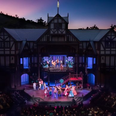 Oregon shakespeare festival ashland play musical tour southern medford theater theatre outdoor