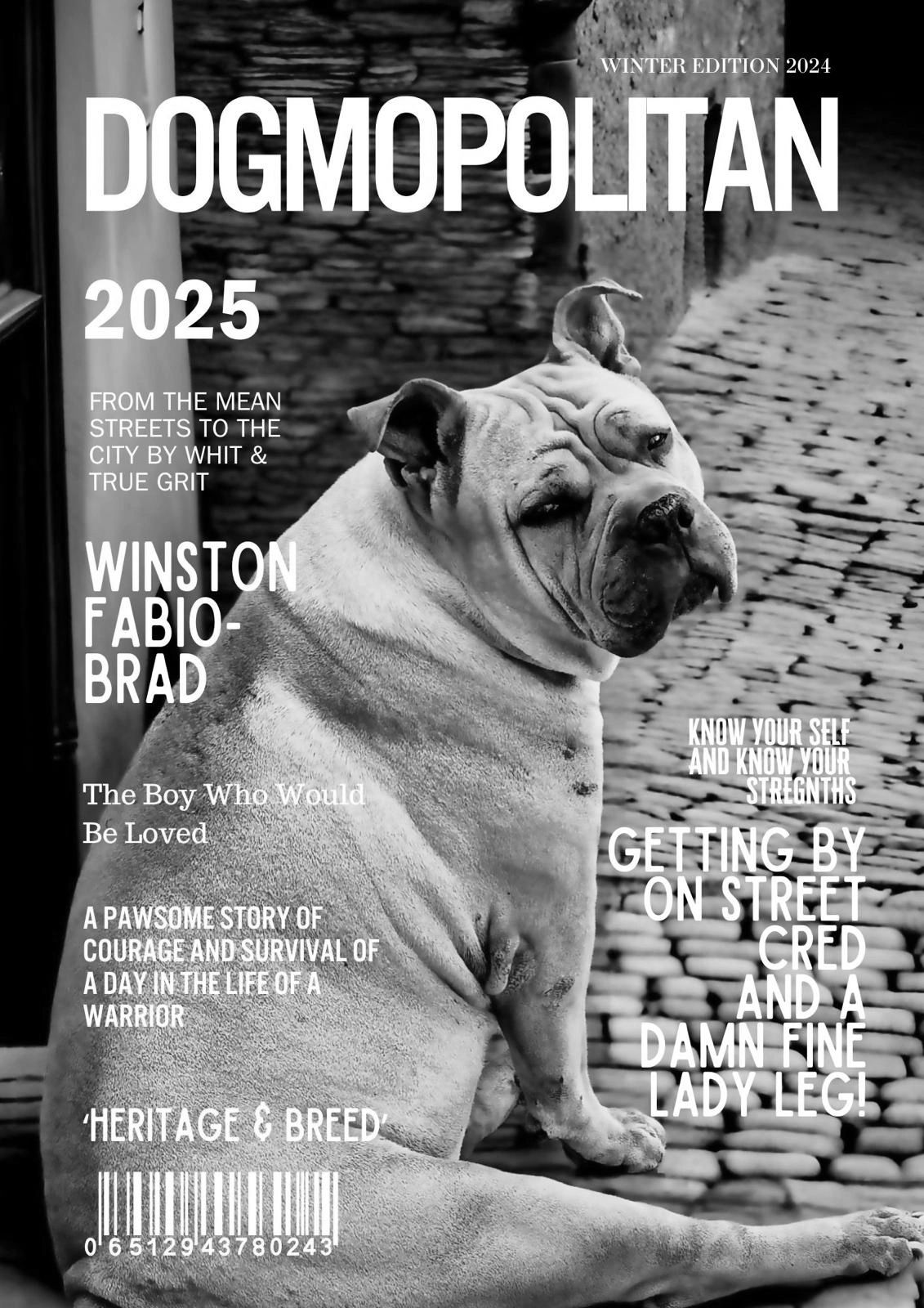 Sir Winston
11yrs young 
26/5/2013
BullPei 
Loves: Extra Strong Mints & Being Right.