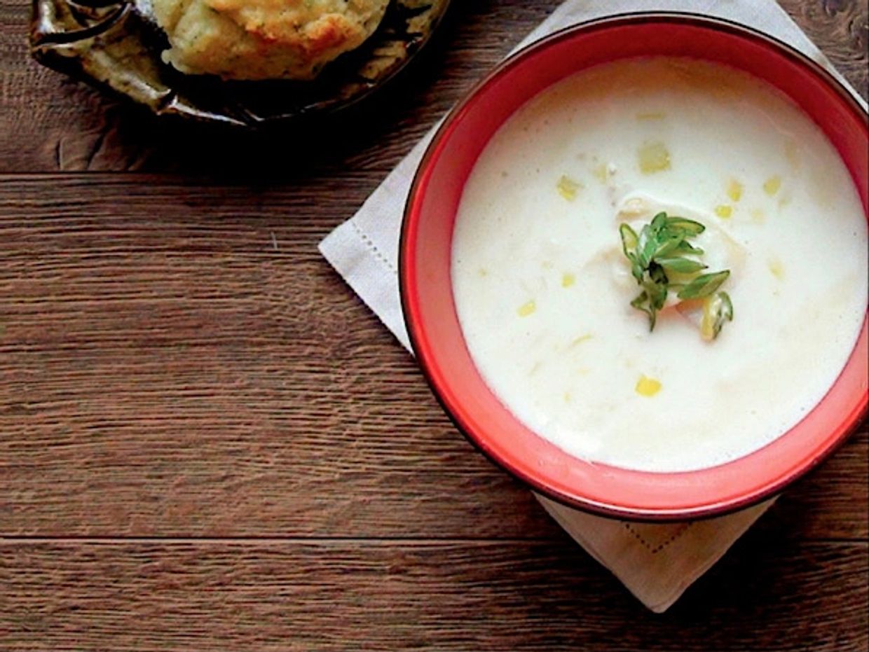 Geillis’s Cullen Skink, a smoked fish chowder inspired by Outlander on Starz.