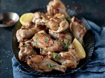 Frogs’ Legs (Chicken Wings) Provençal from Outlander Kitchen: To the New World and Back Again