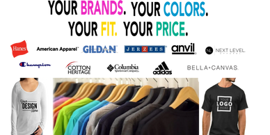 Makes of shirts we offer