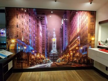 IMAGIO tempered glass wall mural