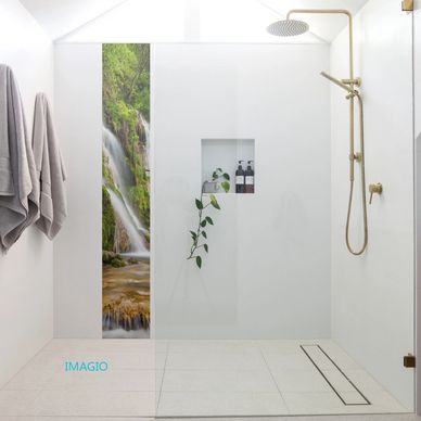 Tempered Glass Shower Walls