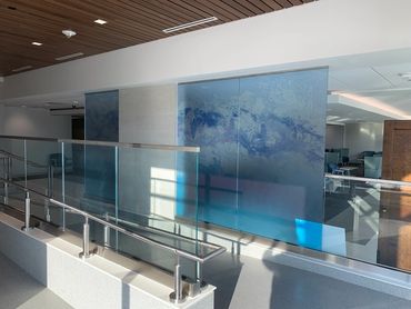 Glass wall partition - Tempered Glass Wall Art IMAGIO