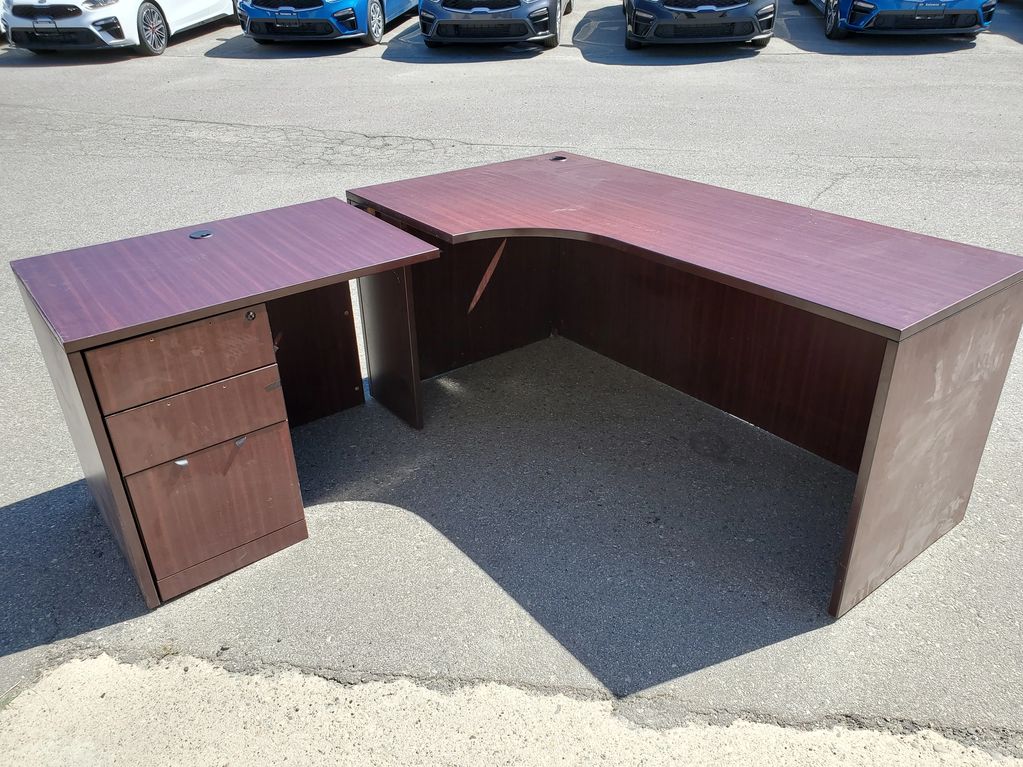 Assorted Commercial Grade Desks & Cabinets $200