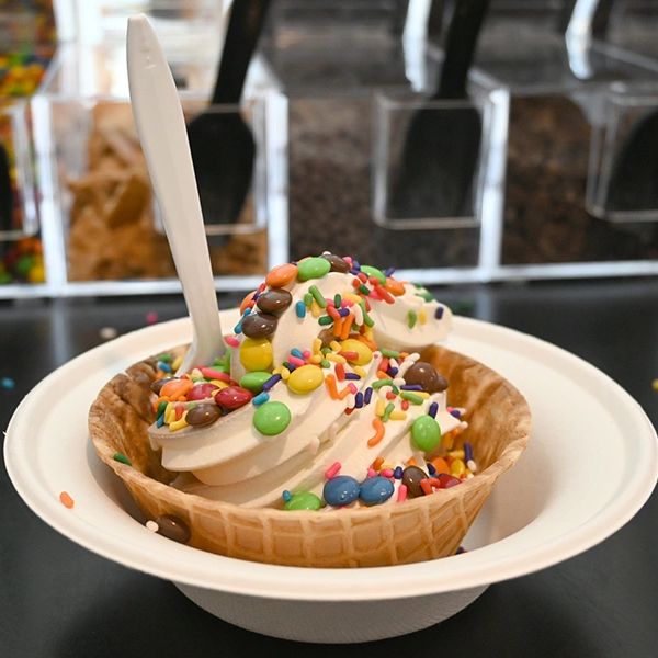Soft serve ice cream at The Vault in downtown Ellison Bay, Door County