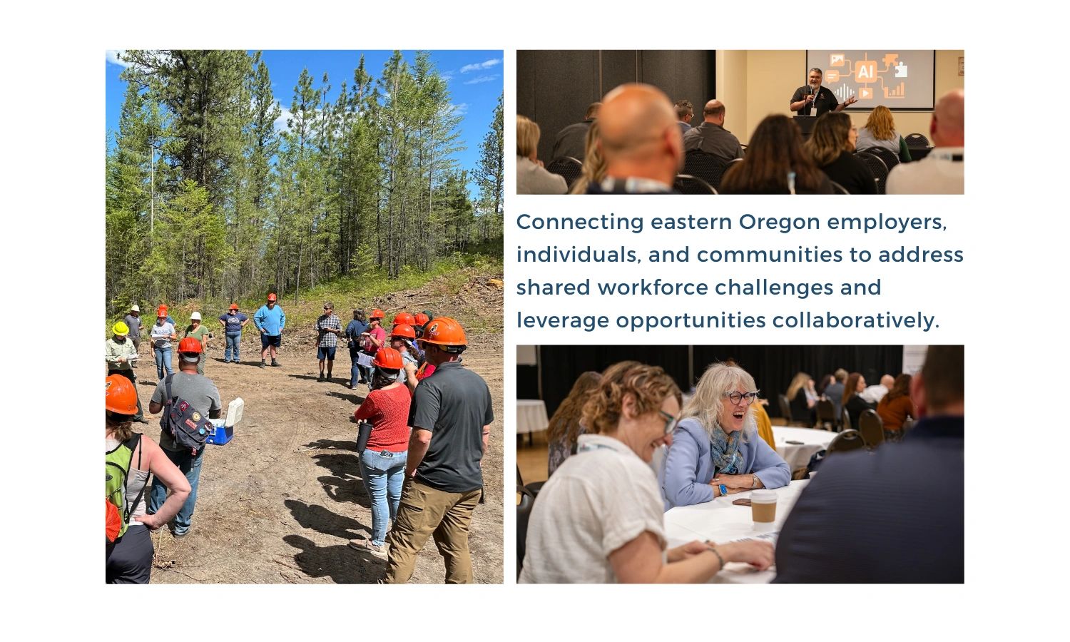 Connecting eastern Oregon employers, individuals, & communities to address workforce challenges.