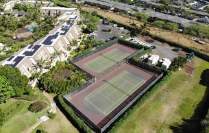 tennis courts