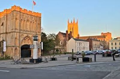 Bury St Edmunds, small market town in Suffolk