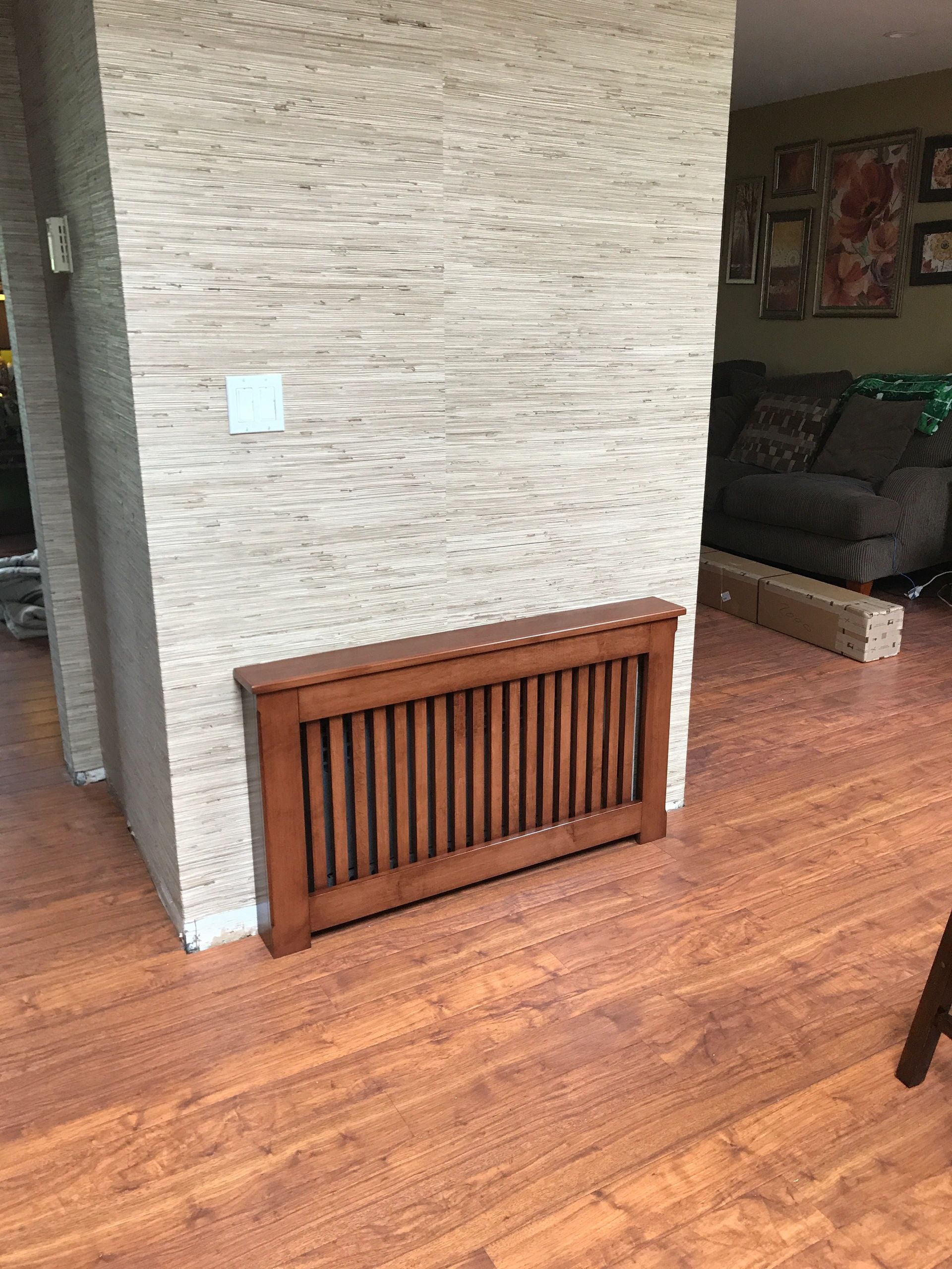 Stained Radiator Cover
