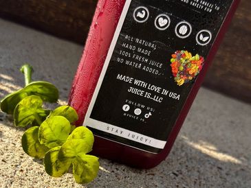 hand made cold pressed juice