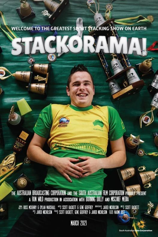 Gogglebox Australia watching documentary Stackorama on ABC iView featuring Jaydyn Coggins
