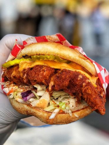 The best Nashville hot chicken sandwich in Los Angeles