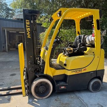 Hyster Warehouse Forklift, cushion tire forklift, indoor forklift, Hyster Yale Forklift