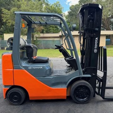 Toyota forklift, forklifts near me, warehouse forklift, cushion tire forklift