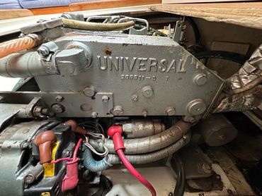 Universal diesel engine inspection during a pre-purchase sailboat survey