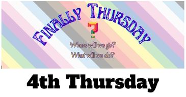 Colorful banner celebrating the 4th Thursday with a question of plans.