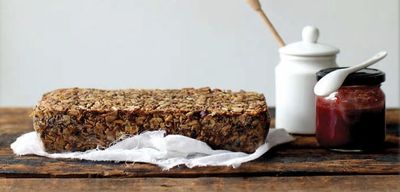 A tasty, nutrient-dense healthier option to conventional bread.  