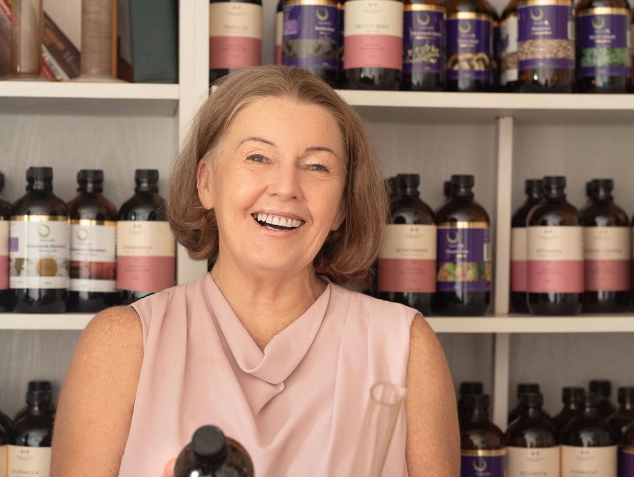 Leone Wilson and Harvesting Health herbal dispensary