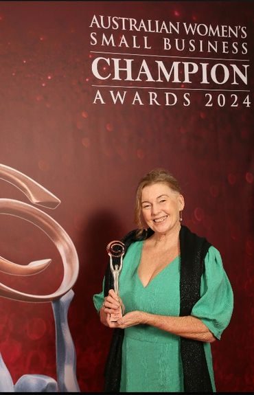 Australian Women's Business Award Winner for Alternative Therapy, Leone Wilson of Harvesting Health