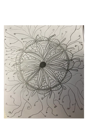 Zentangle art therapy community