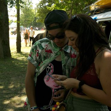 Toronto Photo Booth Company Social Brand Kiosk, branded booth marketing photos