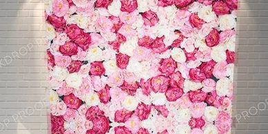 Floral Wall - Tension - Toronto Photo Booth Company