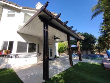 Sand/ Brown Solid Non- Insulated Patio Cover Temecula, CA