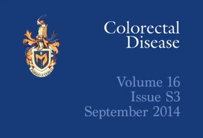 Cover of Colorectal Disease journal, September 2014.