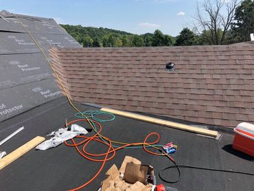 Home improvement project in Canton, Ohio with new roof installation