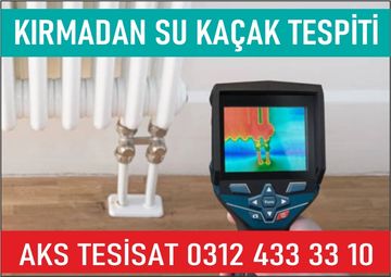 Keçiören sıhhi tesisatçı - Keçiören wc Açma - Kameralı Su Kacagi Tespiti