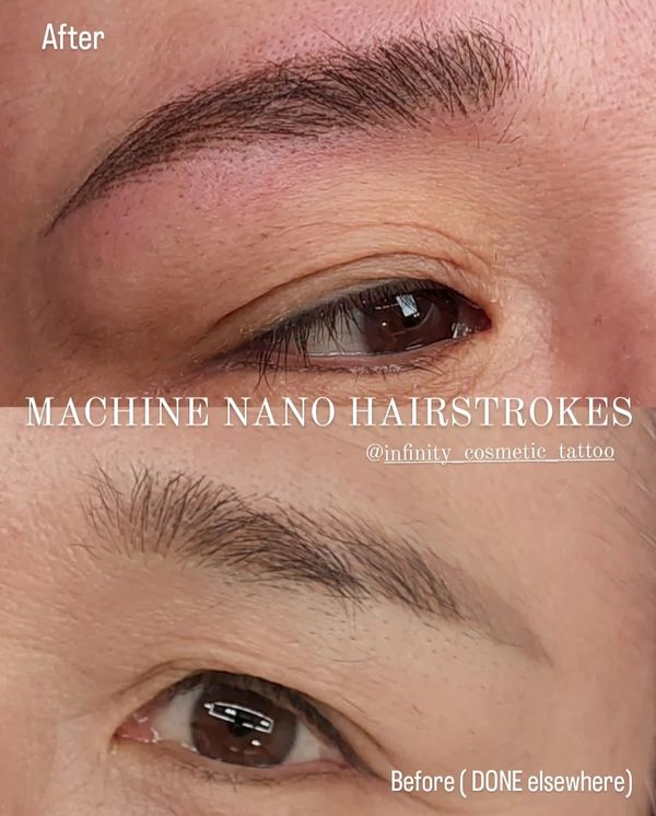 Nano brows gold coast feathertouch gold coast nano brows near me  nano brows robina feather brows