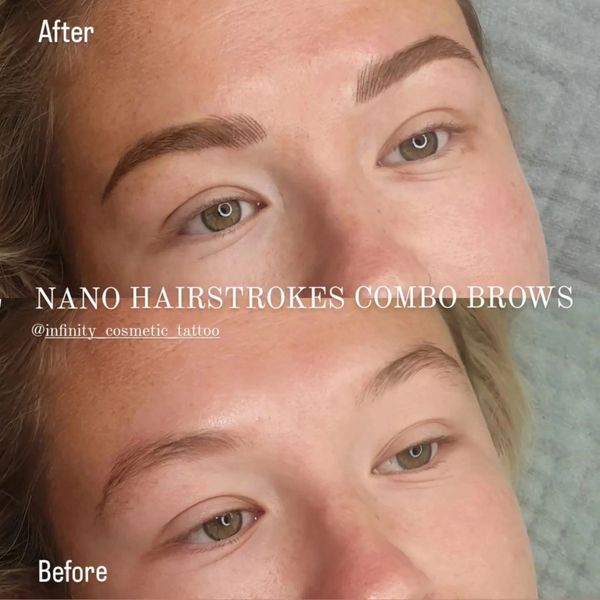 Permanent eyebrows Nano brows gold coast feathertouch gold coast nano brows robina feather brows