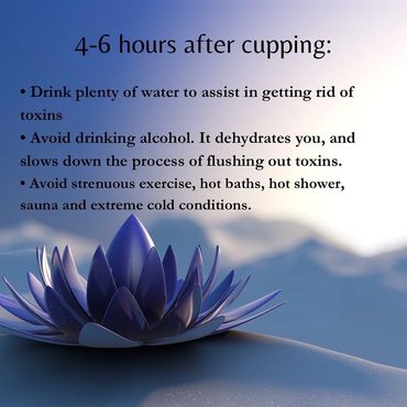 what to do after cupping helpful hints