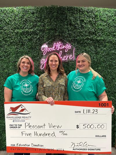 Education donation! For every home I sell, I donate $500 to a school. #educationdonation #giveback